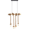 Suspension industrielle pour salon 9,5 cm Morgane