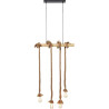 Suspension industrielle pour salon 9,5 cm Morgane