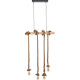 Suspension industrielle pour salon 9,5 cm Morgane