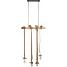 Suspension industrielle pour salon 9,5 cm Morgane