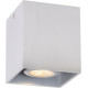 Plafonnier design cubique chrome Malicia