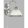 Applique murale baroque 1 lampe métal American