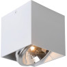 Spot led design carré blanc Diablo