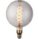 Ampoule globe LED filament spirale 8W Giant