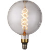 Ampoule globe LED filament spirale 8W Giant