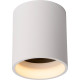 Spot rond design blanc led intégré Cadilo