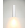 Suspension classique ronde blanche Phyllis
