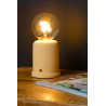 Lampe de table moderne en béton jaune Penny