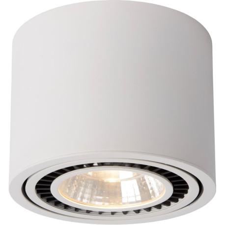 Spot design blanc orientable Ø 17 cm Vador