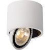 Spot design blanc orientable Ø 17 cm Vador