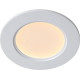 Plafonnier encastrable classique blanc led rond Léa