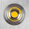 Spot led carré classique aluminium Joly