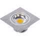 Spot led carré classique aluminium Joly
