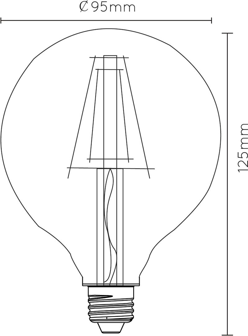 Ampoule filament vintage intérieur Adrian