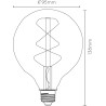 Ampoule filament intérieur Alois
