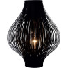 Lampe à poser design PVC noir Dolly
