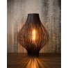 Lampe à poser design PVC noir Dolly