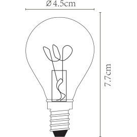 Ampoule filament intérieur Dimitri