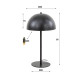 Lampe à poser en métal anthracite Anabelle