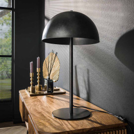 Lampe à poser chic moderne en céramique fer H68cm pour salon