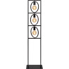 Lampadaire classique métal rectangle Evengeline