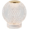 Lampe de table batterie LED moderne Ø 9 cm Astrid