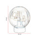Lampe de table rétro verre boule Martha