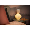 Lampe de table classique porcelaine blanc Leticia