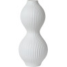 Lampe de table classique porcelaine rond blanc Leticia