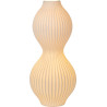 Lampe de table classique porcelaine rond blanc Leticia