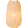 Lampe de table rétro porcelaine 24,1 cm Rulio