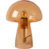 Lampe de table moderne verre champignon Raya