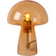 Lampe de table moderne verre champignon Raya