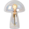 Lampe de table moderne verre champignon Raya