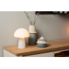 Lampe de table moderne verre champignon Raya