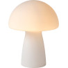 Lampe de table moderne verre champignon Raya