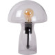 Lampe de table moderne verre champignon Raya