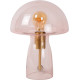 Lampe de table moderne verre champignon Raya