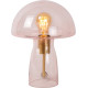 Lampe de table moderne verre champignon Raya