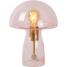 Lampe de table moderne verre champignon Raya