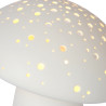 Lampe de table campagnard porcelaine champignon Raya