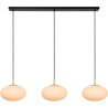 Suspension classique verre rectangle Espina