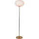 Lampadaire classique verre boule Espina