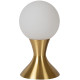 Lampe de table verre boule moderne Mana