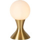 Lampe de table verre boule moderne Mana