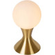 Lampe de table verre boule moderne Mana