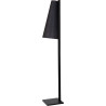 Lampadaire campagnard acier et tissu Keria