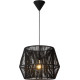 Suspension design métal noir Loft