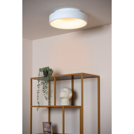 Plafonnier LED moderne rond 38 cm Dedalo