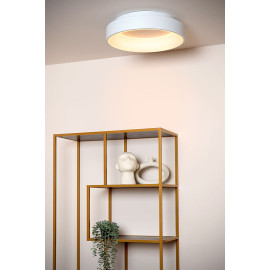 Plafonnier LED moderne rond 45 cm Dedalo